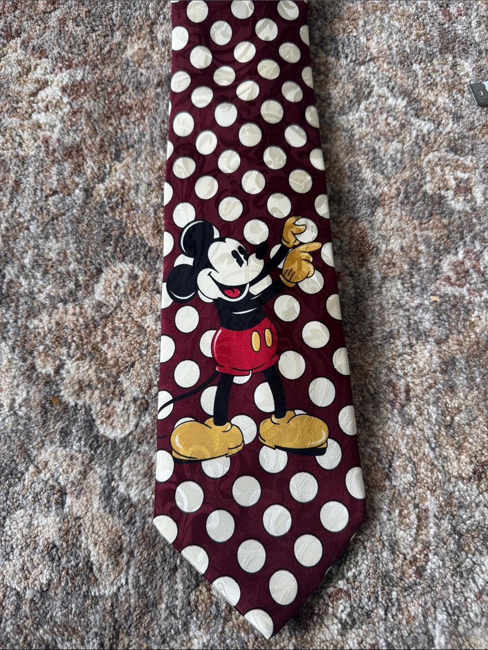 Disney Mickey & Co silk tie